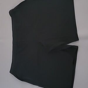 Eileen Fisher Women's Black Organic Cotton Walking Shorts 3X